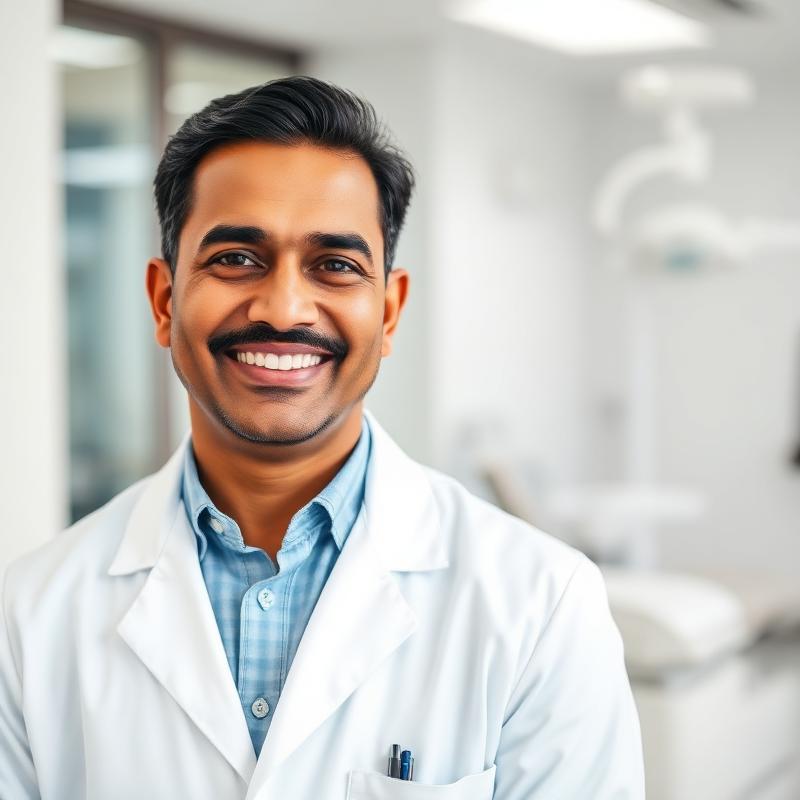 Portrait of Dr. Ankit Gupta, founder of Gupta Dental Centre